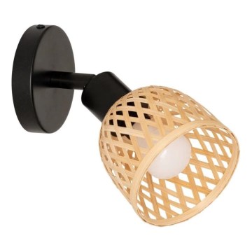 Atmosphera - Seinään asennettava spotti LIO 1xE27/25W/230V bambu