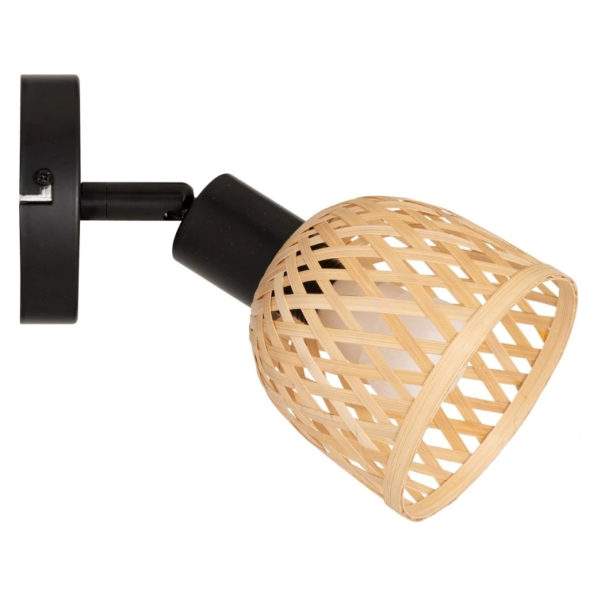 Atmosphera - Seinään asennettava spotti LIO 1xE27/25W/230V bambu