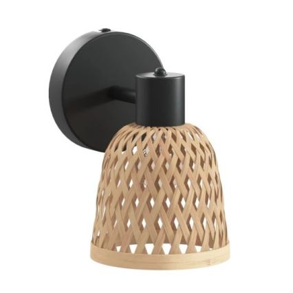 Atmosphera - Seinään asennettava spotti LIO 1xE27/25W/230V bambu