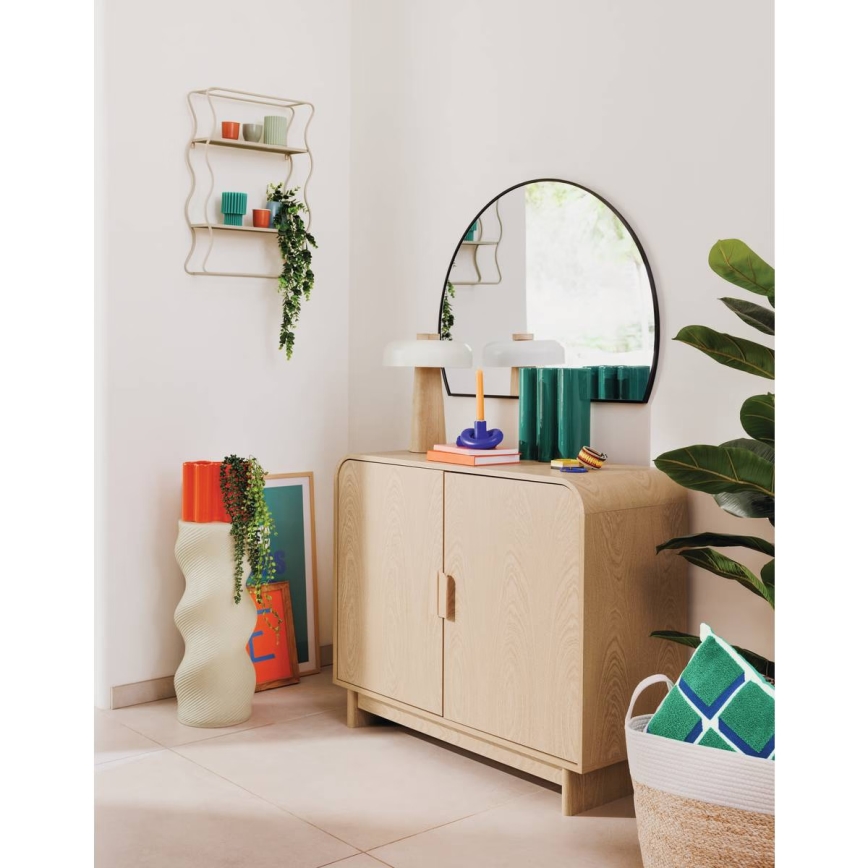 Atmosphera - Seinäpeili ALICE 65x90 cm musta