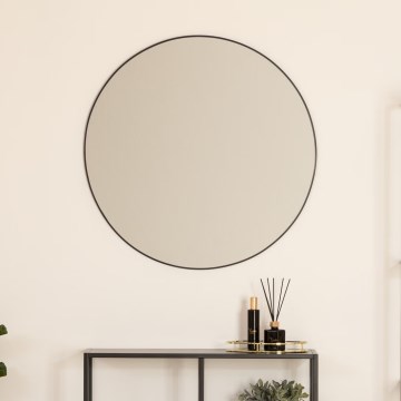 Atmosphera - Seinäpeili ALICE halkaisija 76 cm musta