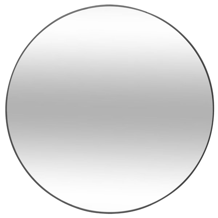 Atmosphera - Seinäpeili ALICE halkaisija 76 cm musta