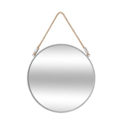 Atmosphera - Seinäpeili EDEN halkaisija 38 cm hopea