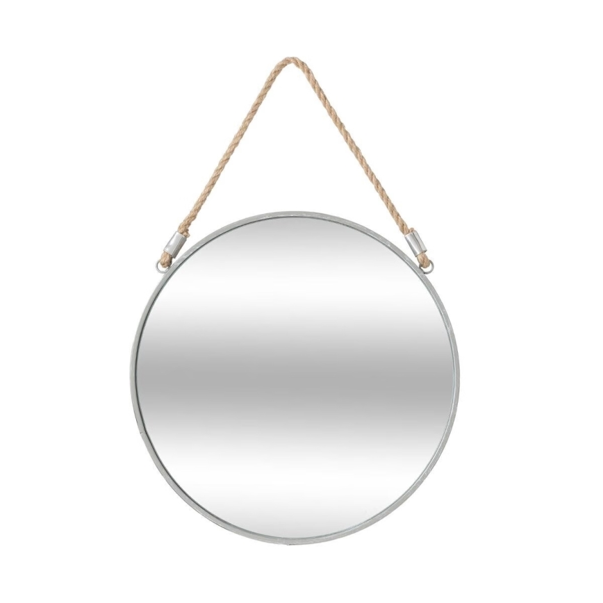 Atmosphera - Seinäpeili EDEN halkaisija 38 cm hopea