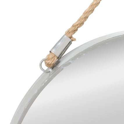Atmosphera - Seinäpeili EDEN halkaisija 38 cm hopea