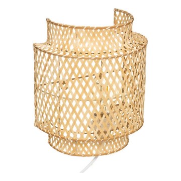 Atmosphera - Seinävalaisin LIBY 1xE27/40W/230V bambu