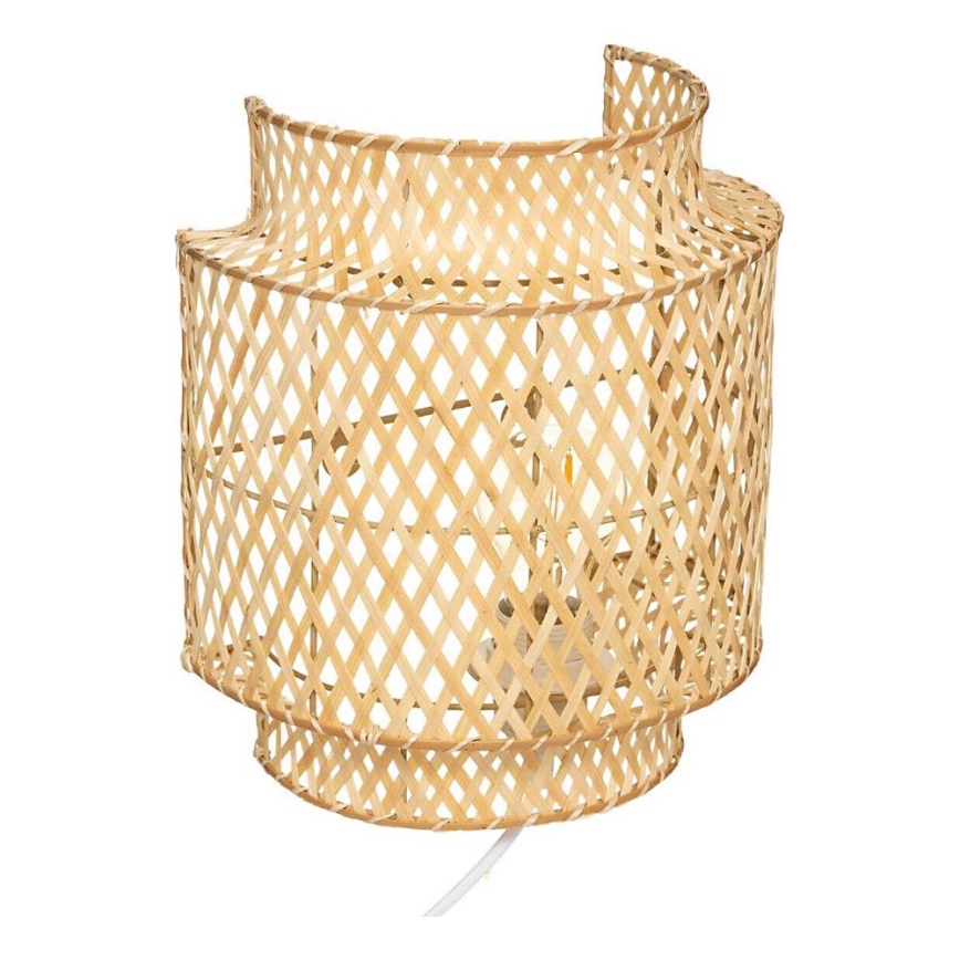 Atmosphera - Seinävalaisin LIBY 1xE27/40W/230V bambu