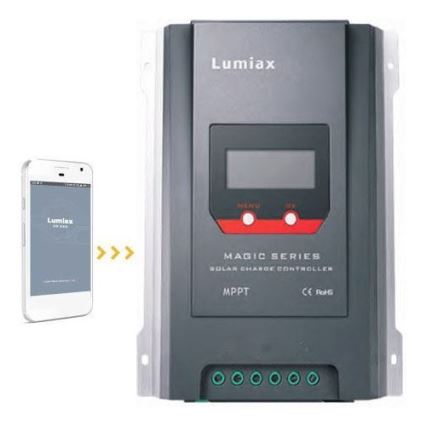Aurinkoenergian lataussäädin MPPT 12/24V/40A