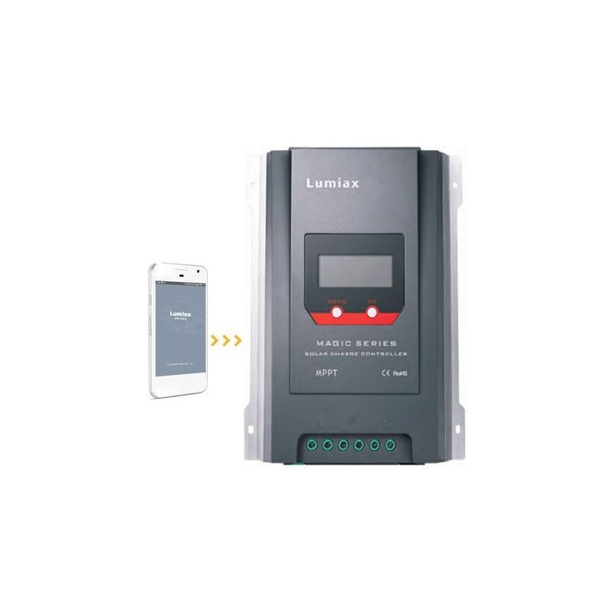 Aurinkoenergian lataussäädin MPPT 12/24V/40A