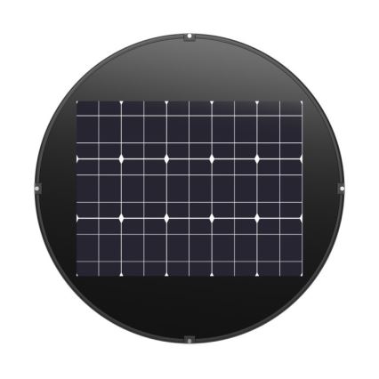 Aurinkokäyttöinen LED-katulamput sensorilla LUVIA LED/15W/3,2V 4000K IP54 5400 mAh + kaukosäädin