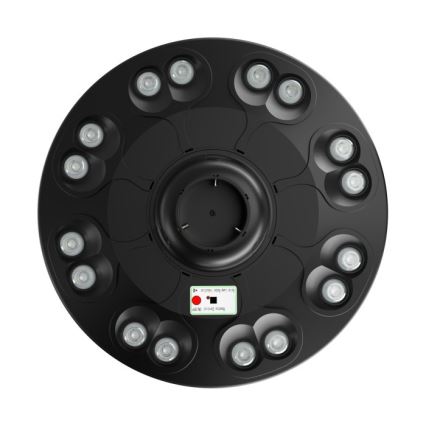 Aurinkokäyttöinen LED-katulamput sensorilla LUVIA LED/15W/3,2V 6500K IP54 5400 mAh + kaukosäädin