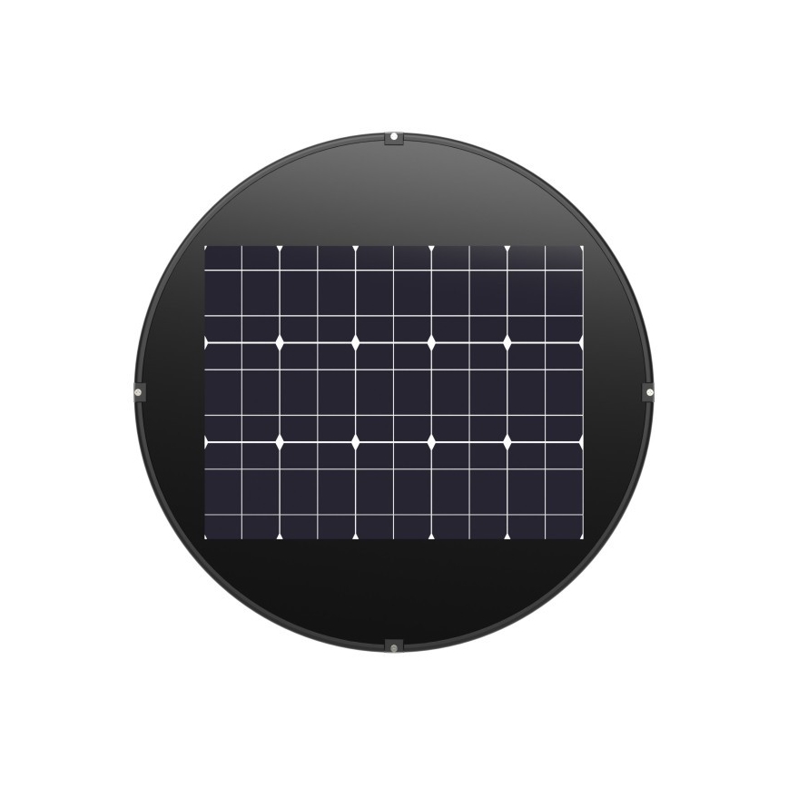 Aurinkokäyttöinen LED-katulamput sensorilla LUVIA LED/15W/3,2V 6500K IP54 5400 mAh + kaukosäädin