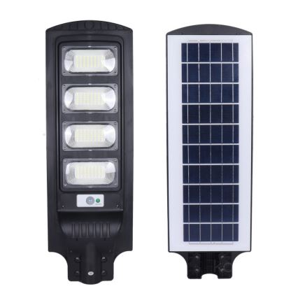 Himmennettävä LED-aurinkokatuvalaisin anturilla URBI LED/11W/3,2V 6500K 15000 mAh IP54 + kaukosäädin