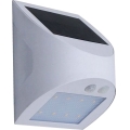 Aurinkokennolla toimiva LED-seinävalaisin anturilla LED/3W/3,7V 3000/4000K 1200 mAh IP54 valkoinen