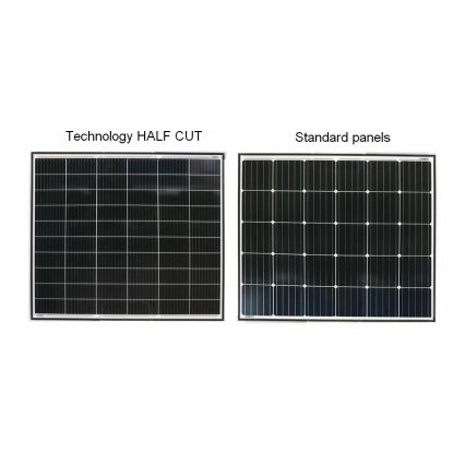Aurinkosähköpaneeli LEAPTON 410Wp musta runko IP68 Half Cut - lava 36 kpl