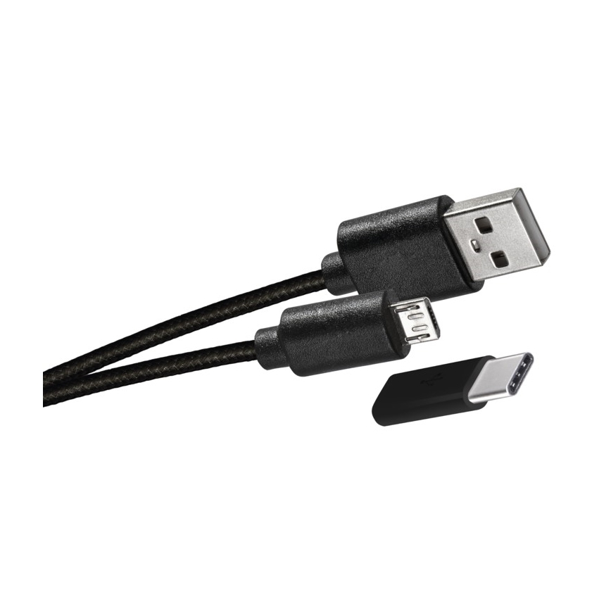 Autolaturi 2,1A + micro USB-kaapeli