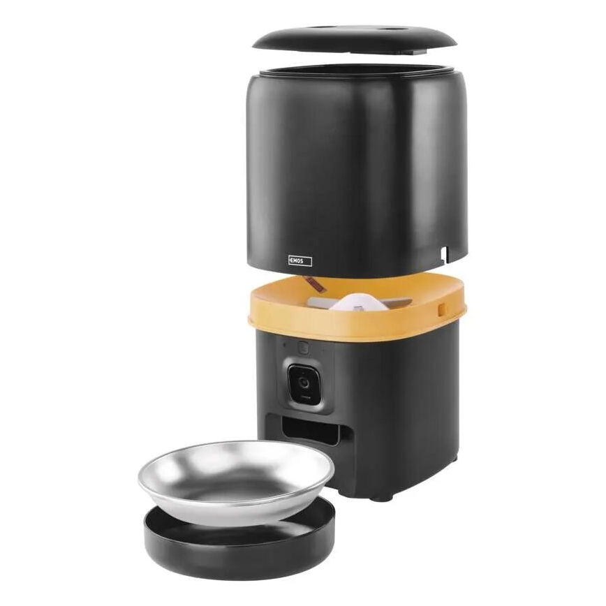 Automaattinen syöttölaite mikrofonilla ja kamera 4l/5V/3xD Wi-Fi