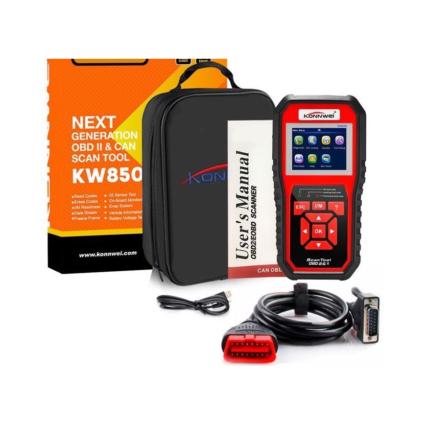 Auton diagnostiikka Konnwei KW850