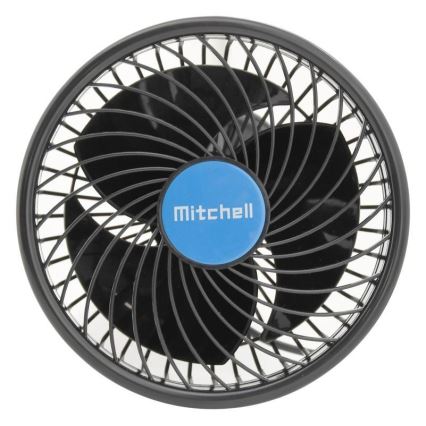 Auton tuuletin imukupilla 9W/12V musta