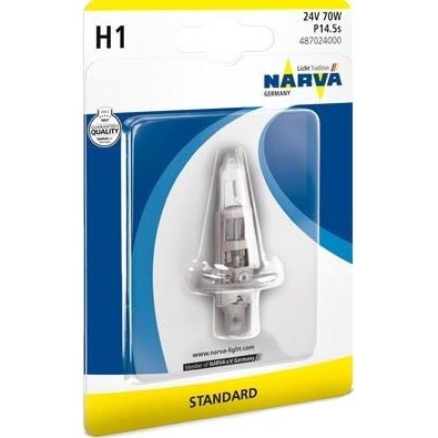 Autopolttimo H1 P14.5s/70W/24V - Narva 48702NVAB1
