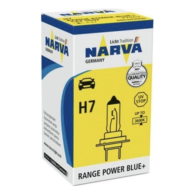 Autopolttimo H7 PX26d/55W/12V 3700K - Narva 48638RPNVAB1