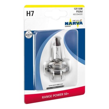 Autopolttimo H7 PX26d/55W/12V - Narva 48339RPNVAB1