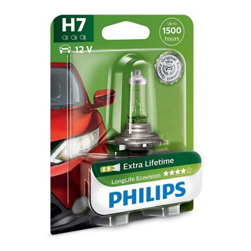 Autopolttimo Philips ECOVISION 12972LLECOB1 H7 PX26d/55W/12V