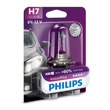 Autopolttimo Philips VISIONPLUS 12972VPB1 H7 PX26d/55W/12V