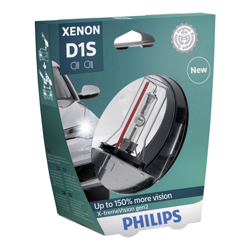 Autopolttimo Philips X-TREMEVISION D1S PK32d-2/35W/85V 4800K