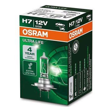Autopolttimo ULTRA LIFE H7 PX26d/55W/12V - Osram