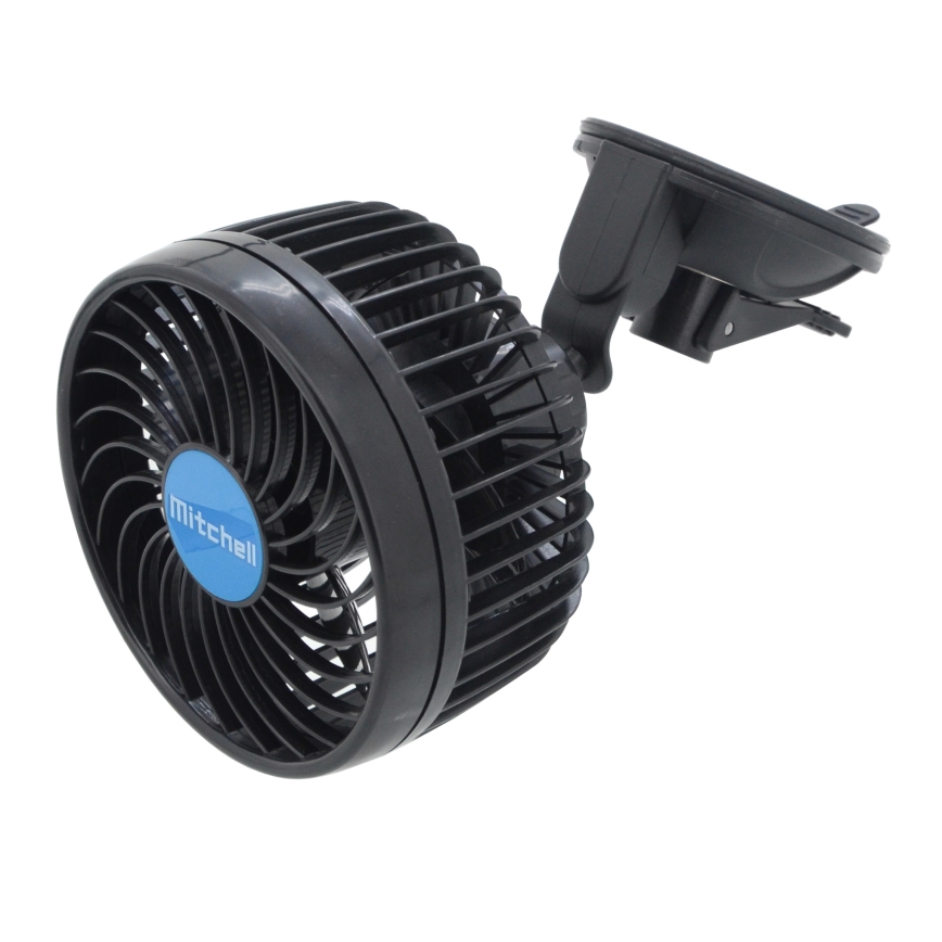 Autotuuletin imukupilla 4W/12V musta
