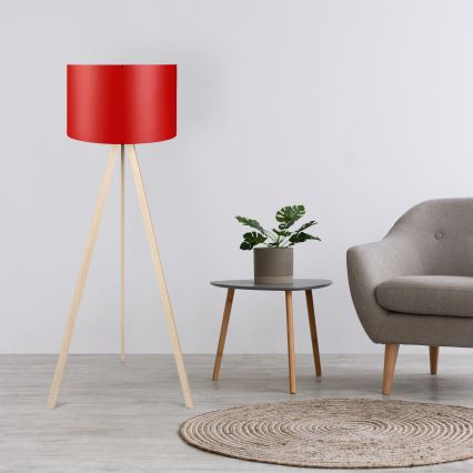 AYD 1xE27/40W/230V seisovalot punainen/beige