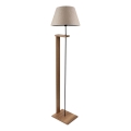 AYD Lattialamppu 1xE27/40W/230V beige/ruskea