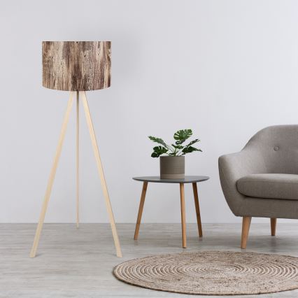 AYD Lattialamppu 1xE27/40W/230V ruskea/beige