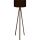 AYD Lattiavalaisin 1xE27/40W/230V Musta/Ruskea