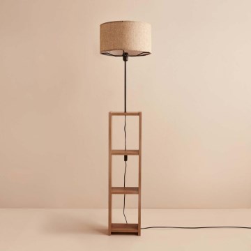 AYD Lattiavalaisin 1xE27/40W/230V Ruskea/Beige