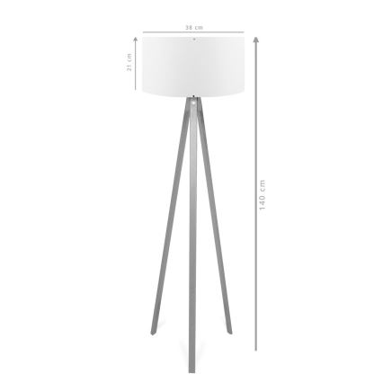 AYD Lattiavalaisin 1xE27/40W/230V Ruskea/Punainen