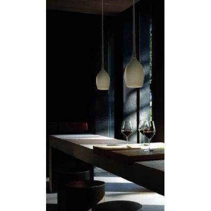 Azzardo AZ1220 - Kattokruunu narulla IZZA 1xE14/40W/230V