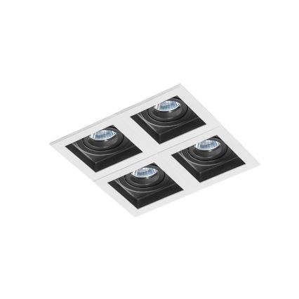 Azzardo AZ1362 - Upotettu valo MINORKA 1xGU10/50W/230V