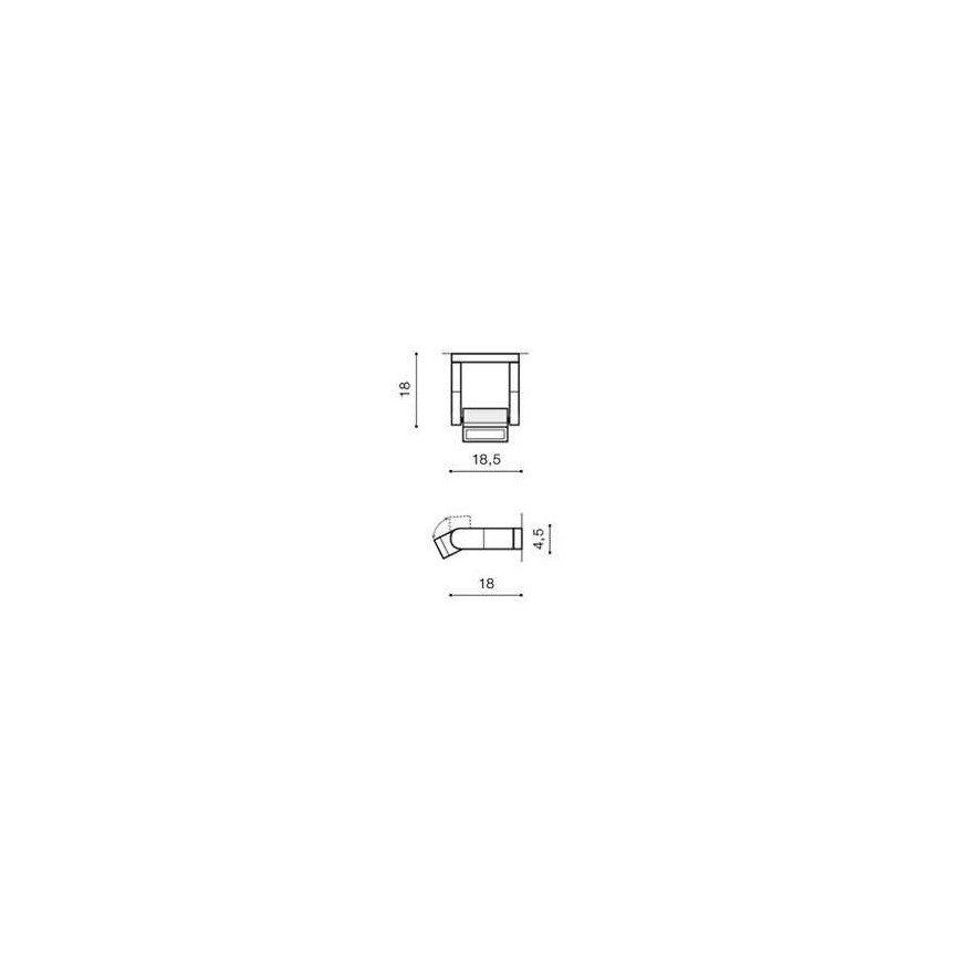 Azzardo AZ2132 - LED-ulkoseinävalaisin FRAME LED/8W/230V IP54