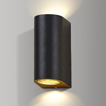 Azzardo AZ2178 - Ulkoseinävalaisin RIMINI 2xGU10/35W/230V IP54