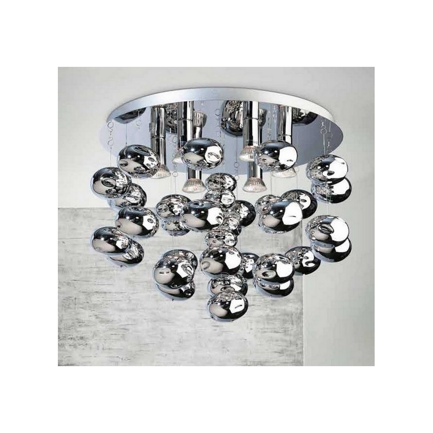 Azzardo AZ2541 - Kattovalo LUVIA 6xGU10/40W/230V
