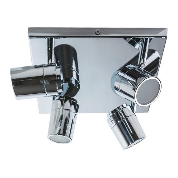 Azzardo AZ2557 - Kylpyhuoneen kohdevalo NOEMIE 4xGU10/35W/230V IP44