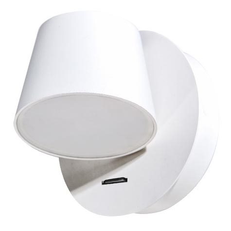 Azzardo AZ2566 - LED-seinävalaisin RAMONA 1xLED/6W/230V