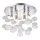Azzardo AZ2572 - Kattovalo LUVIA 6xGU10/40W/230V
