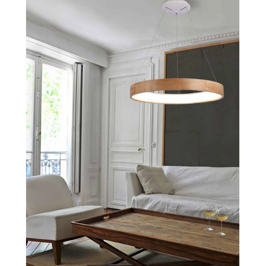 Azzardo AZ2699 - LED-kattokruunu narussa SILVAM 1xLED/50W/230V