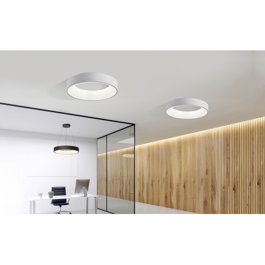Azzardo AZ2728 - Himmennettävä LED-kattokruunu narussa SOVANA 1xLED/50W/230V+ kauko-ohjaus