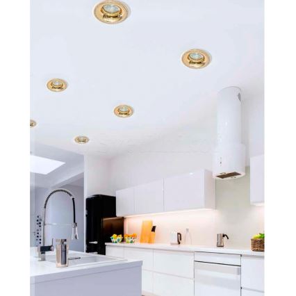 Azzardo AZ2740 - Upotettu valo ADAMO DIAMOND 1xGU10/50W/230V