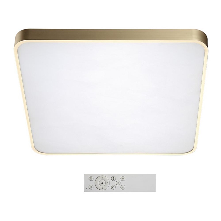 Azzardo AZ2760 - Himmennettävä LED-kattovalaisin QUADRO 1xLED/60W/230V+ kauko-ohjaus