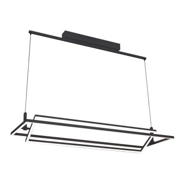Azzardo AZ2849 - Himmennettävä LED-kattokruunu narussa VIENA 2xLED/70W/230V